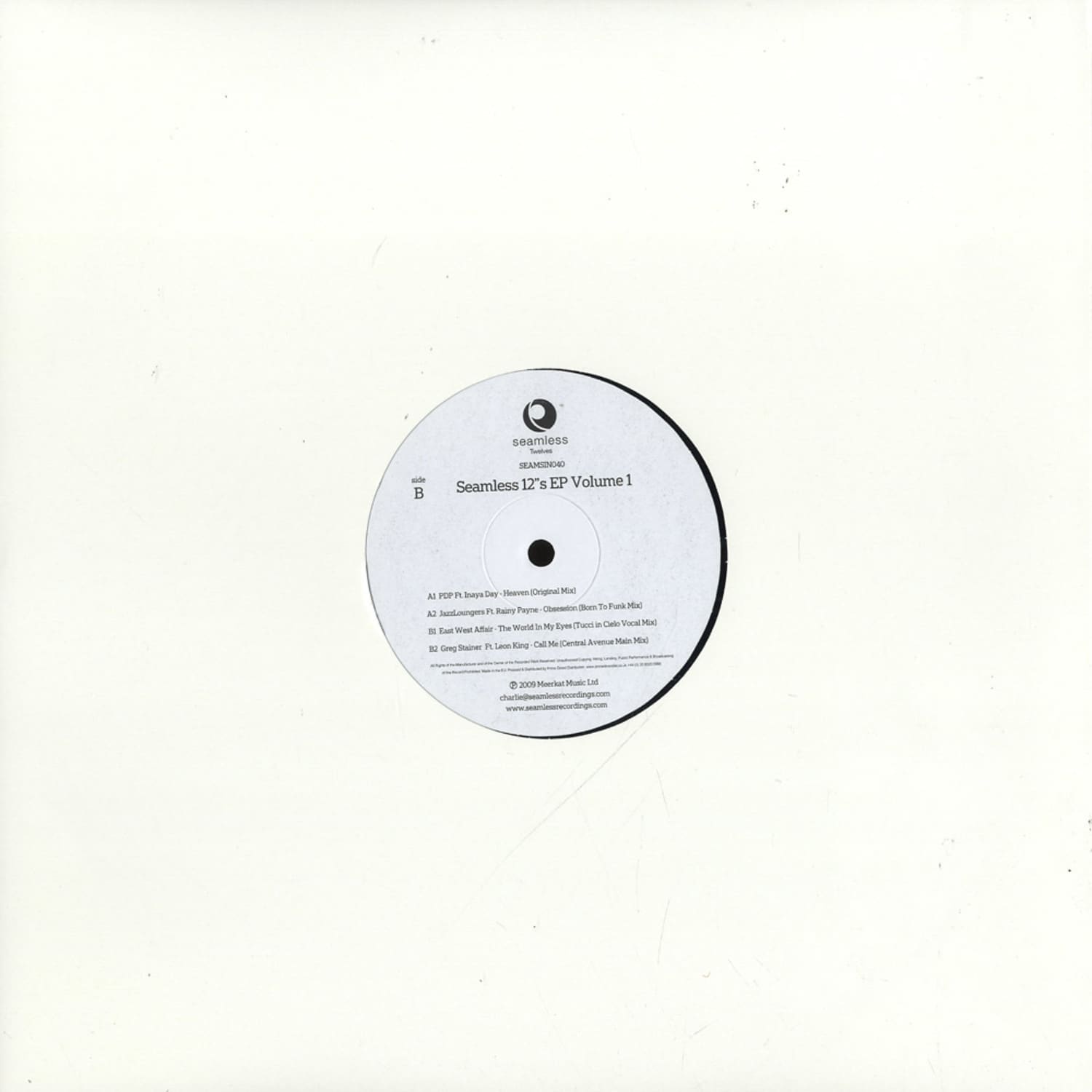 Various Artists - SEAMLESS EP VOL. 1