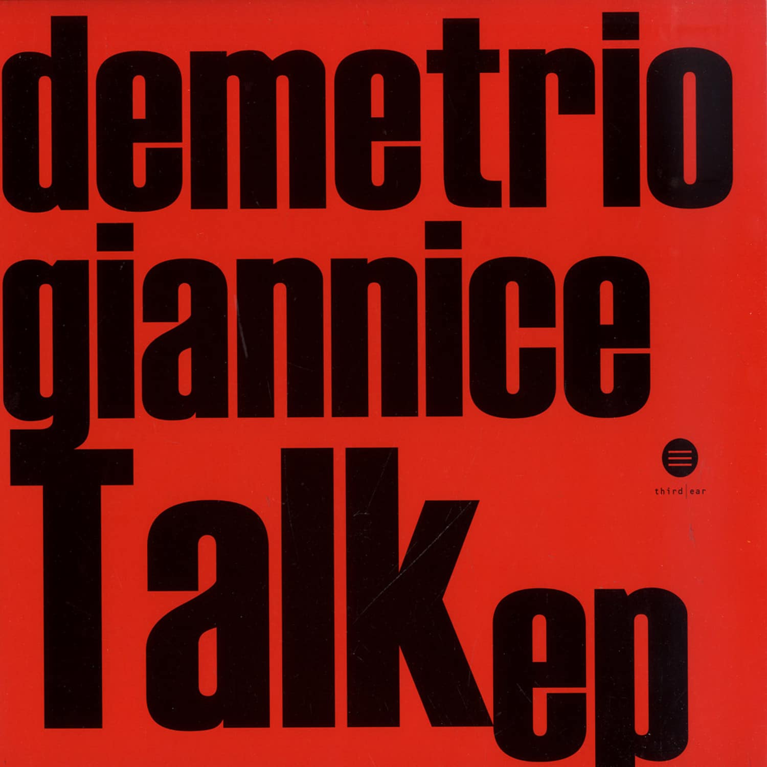 Demetrio Giannice - TALK EP