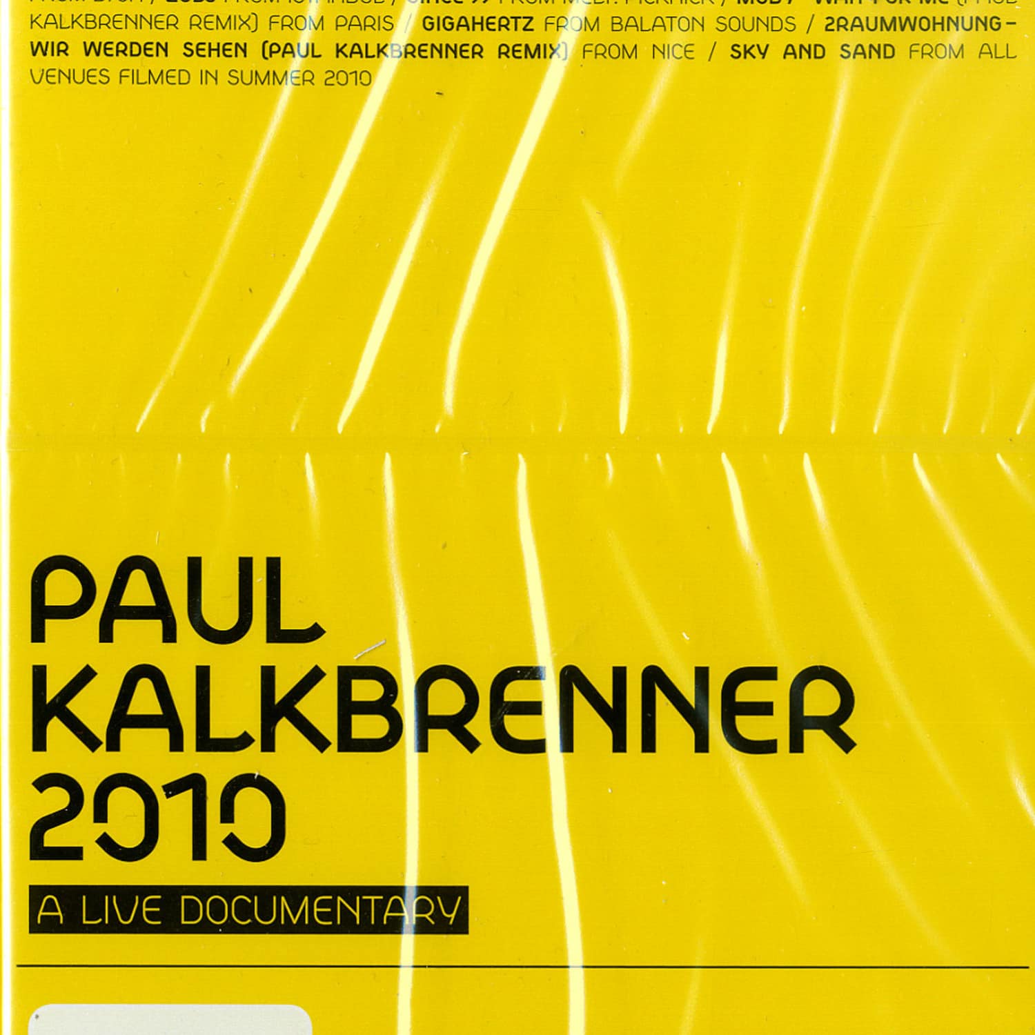 Paul Kalkbrenner - 2010 - A LIVE DOCUMENTARY 
