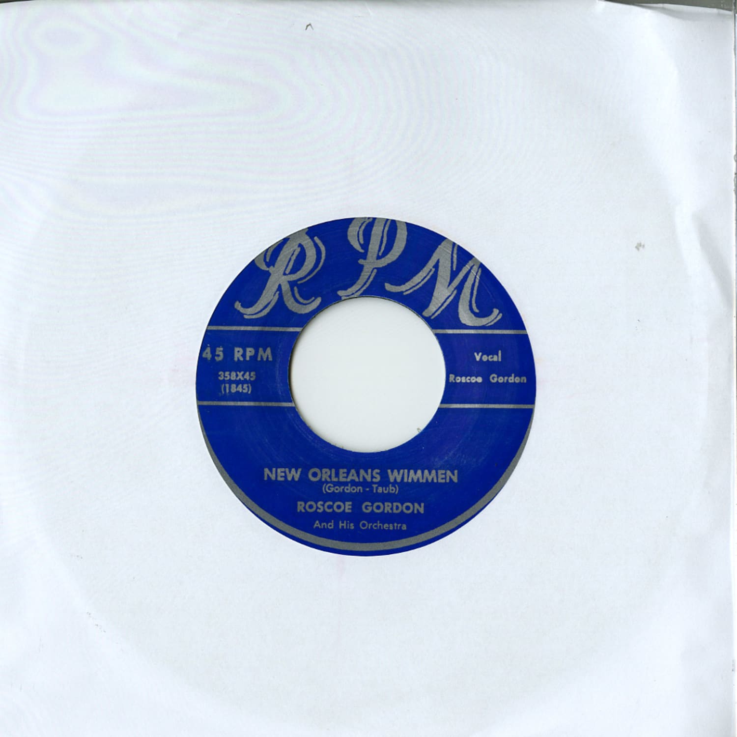 Rosco Gordon - NEW ORLEANS WIMMEN 