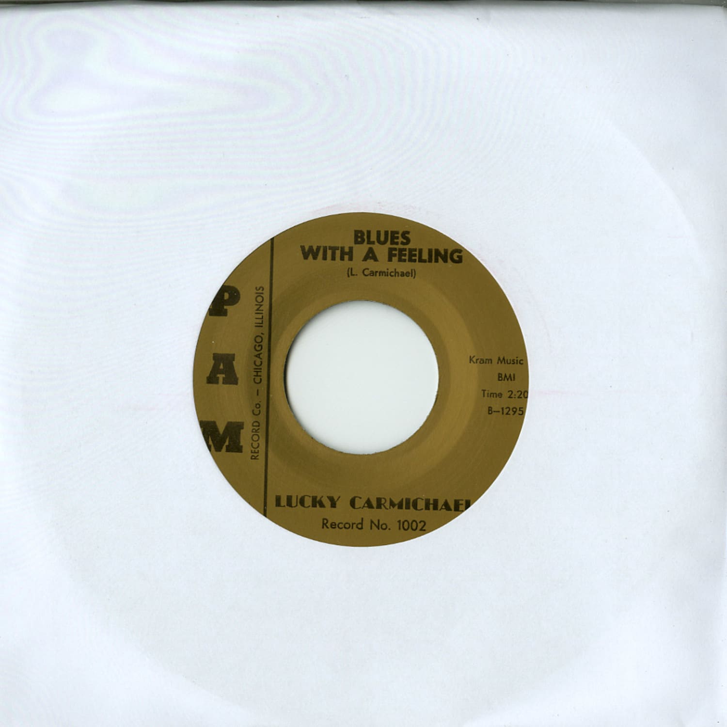 Lucky Carmichael - HEY GIRL / BLUES WITH A FEELING 