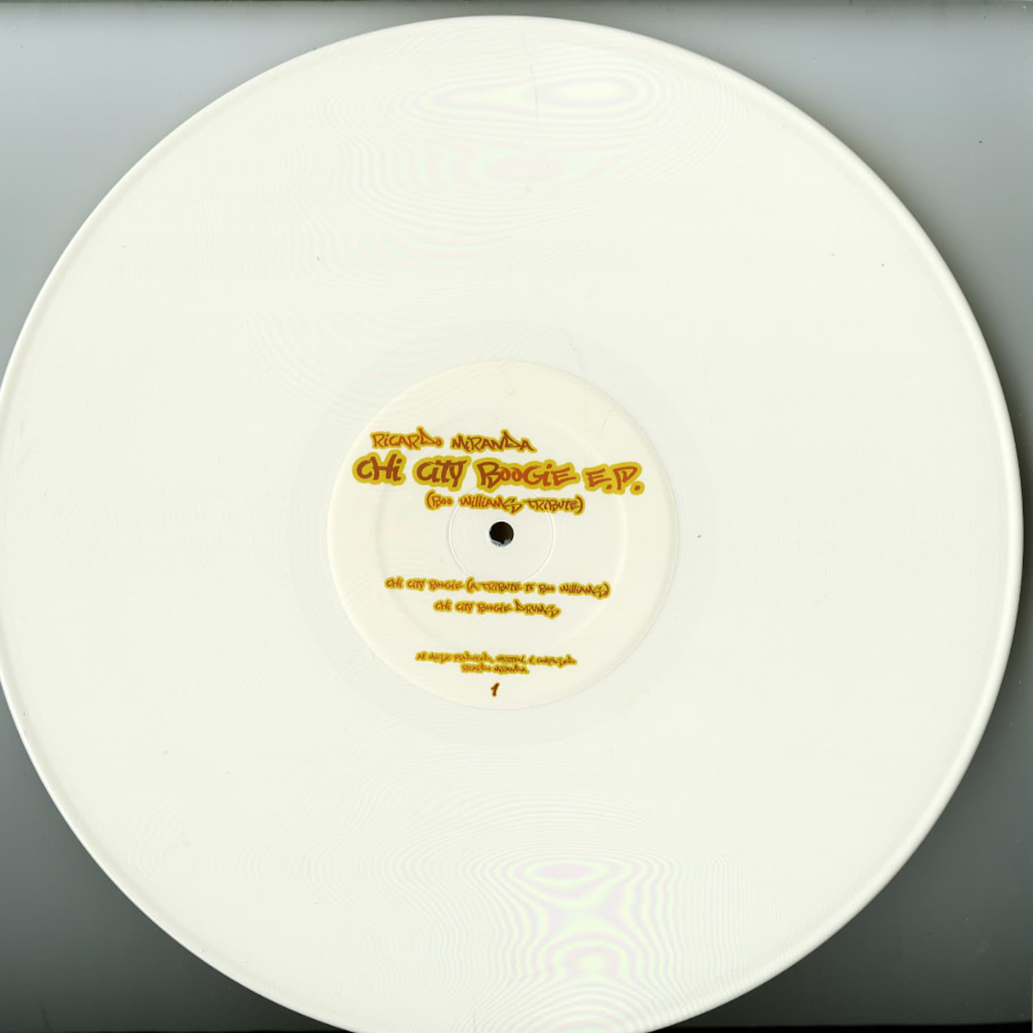Ricardo Miranda - CHI CITY BOOGIE EP