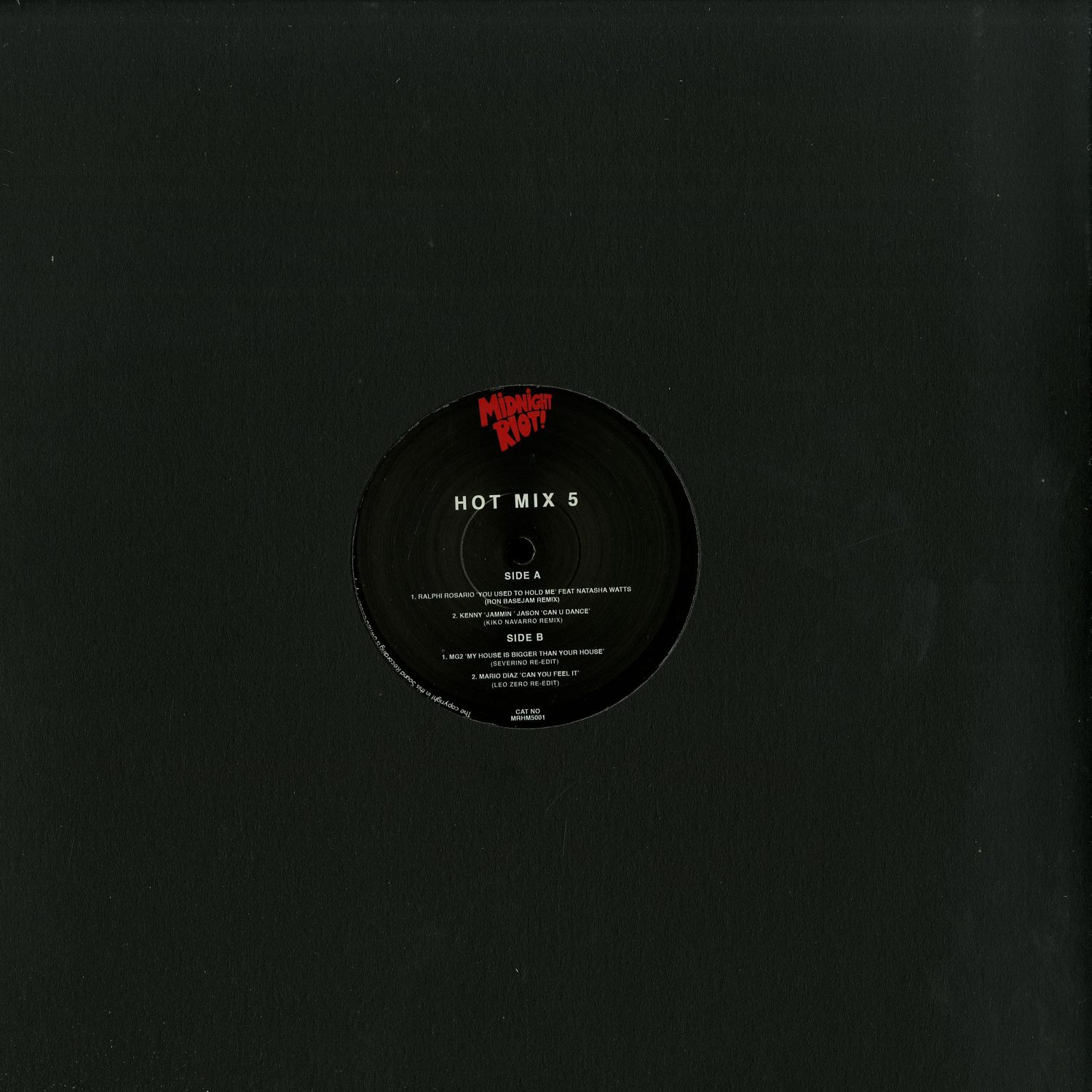Various Artists - HOT MIX 5 SAMPLER 1