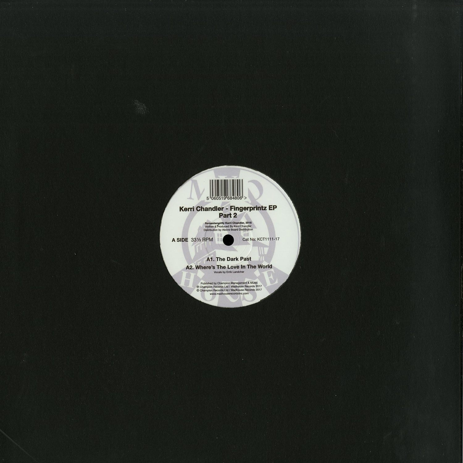 Kerri Chandler - FINGER PRINTZ EP 2