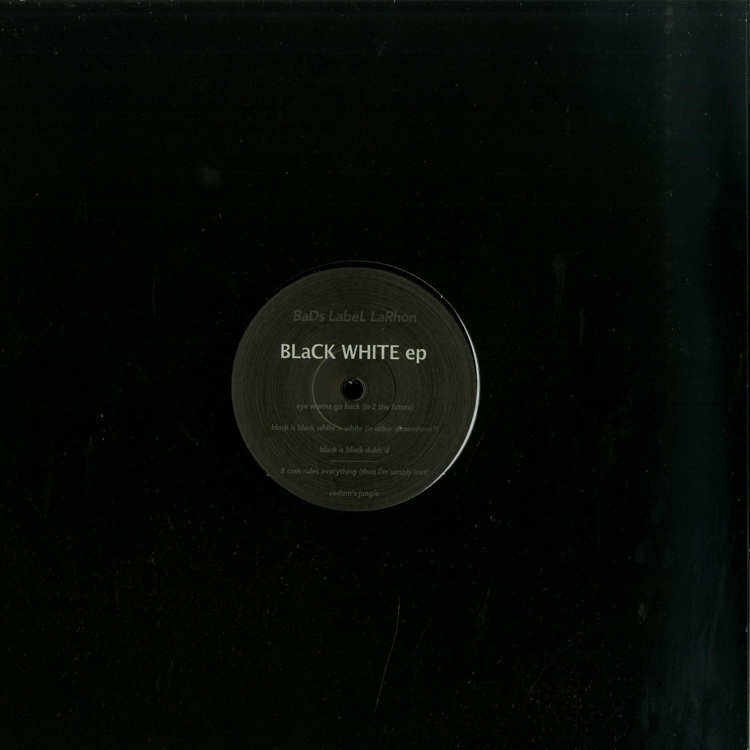 Elbee BaD - BlaCK WHITE ep