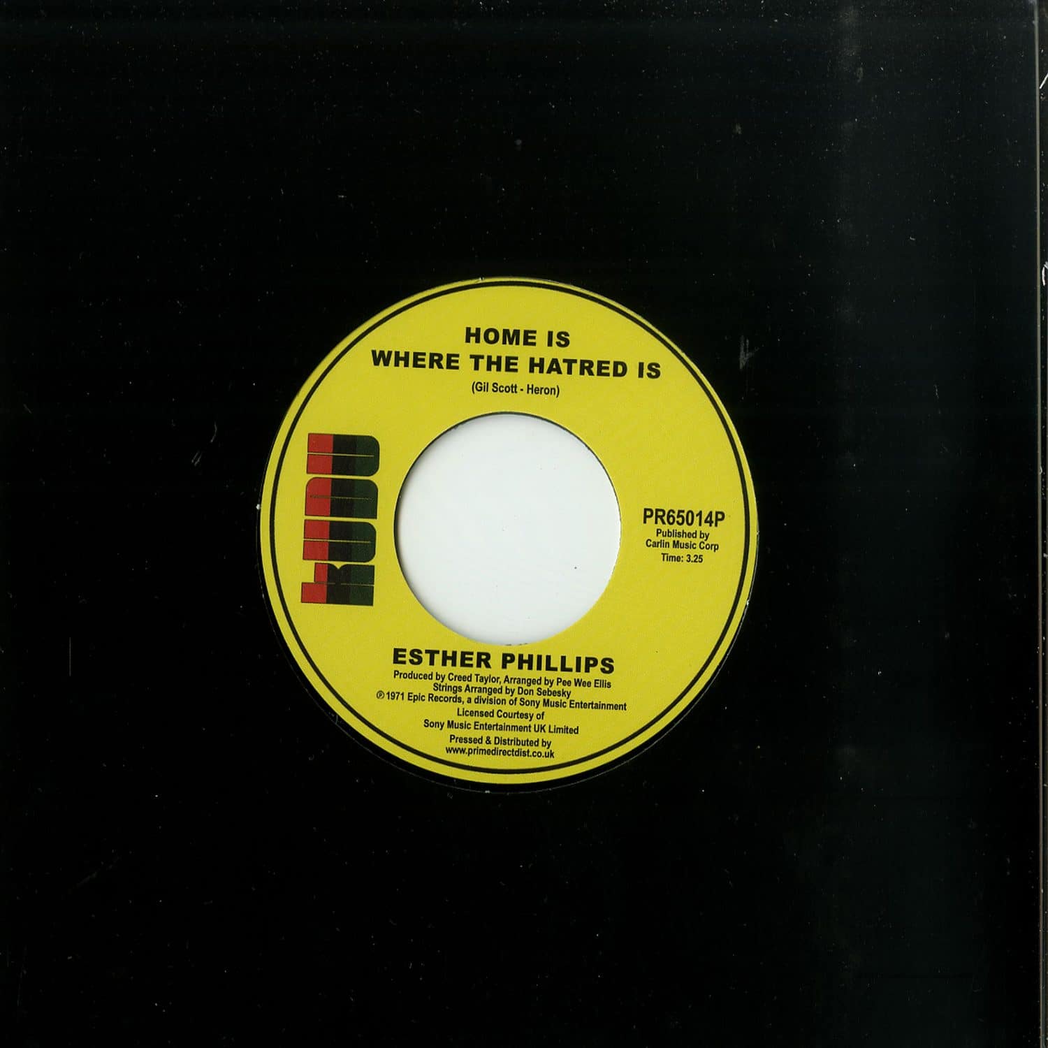 Esther Phillips - HOME IS WHERE THE HATRED IS / I VE NEVER FOUND A MAN 