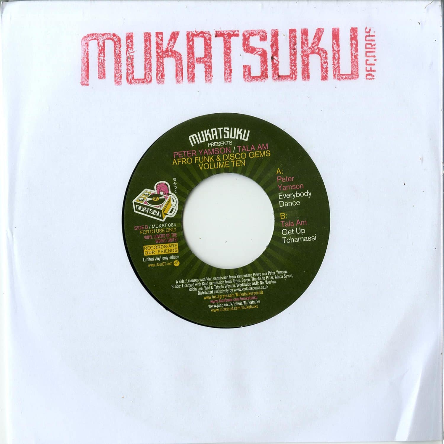 Peter Yamson / Tala A.M. - AFRO FUNK & DISCO GEMS VOL.10 