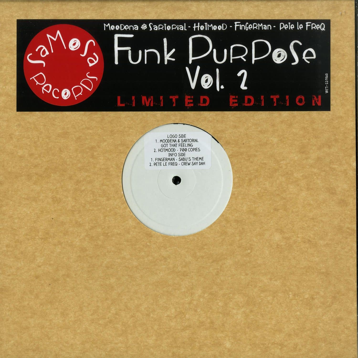 Various Artists - FUNK PURPOSE VOL. 2 - LIMITED EDITION