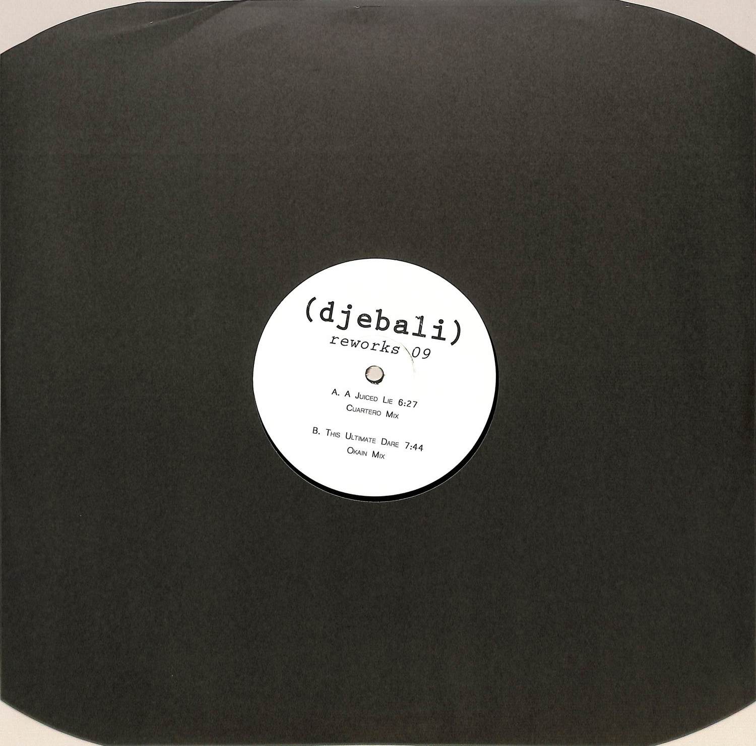 Djebali - REWORKS 09 - CUARTERO & OKAIN RMXS