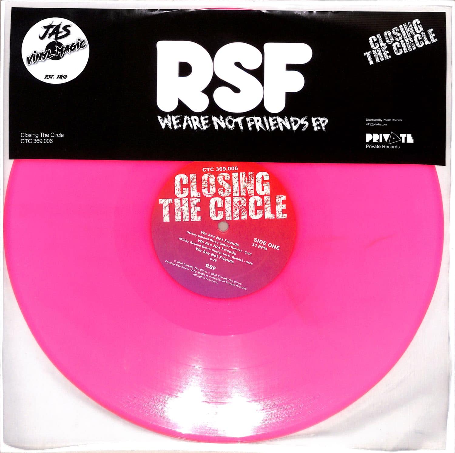 RSF - WE ARE NOT FRIENDS EP 