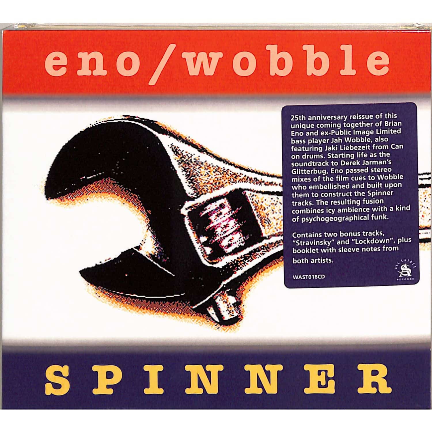 Brian Eno /Jah Wobble - SPINNER 