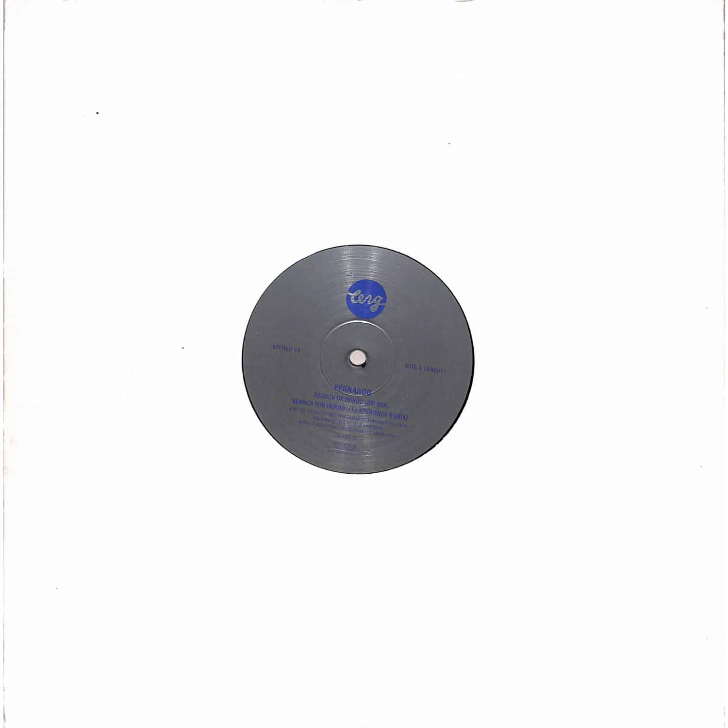 Fernando - SEARCH OF INDIGO