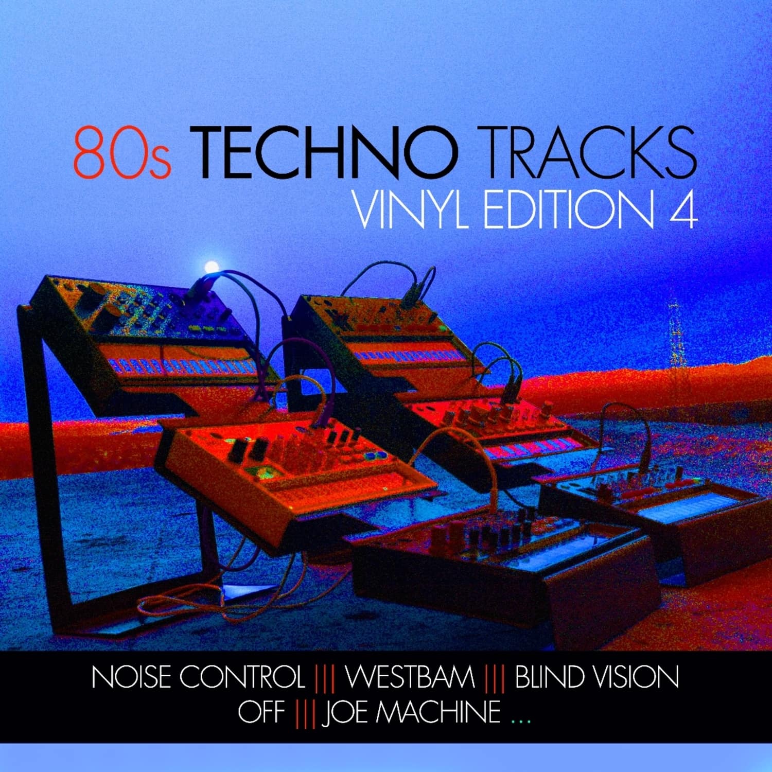 Various - 80S TECHNO TRACKS - VINYL EDITION 4 