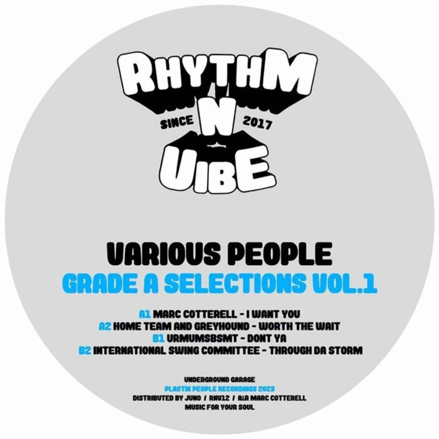 Marc Cotterell / Home Team / Greyhound / Urmumsbsmt / International Swing Committee - GRADE A SELECTIONS VOL 1
