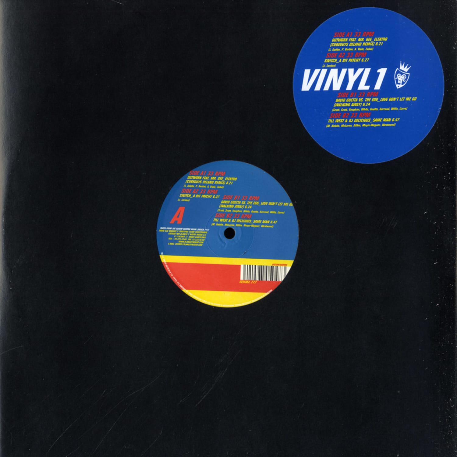 Various - ELECTRO ANUAL - VINYL 1