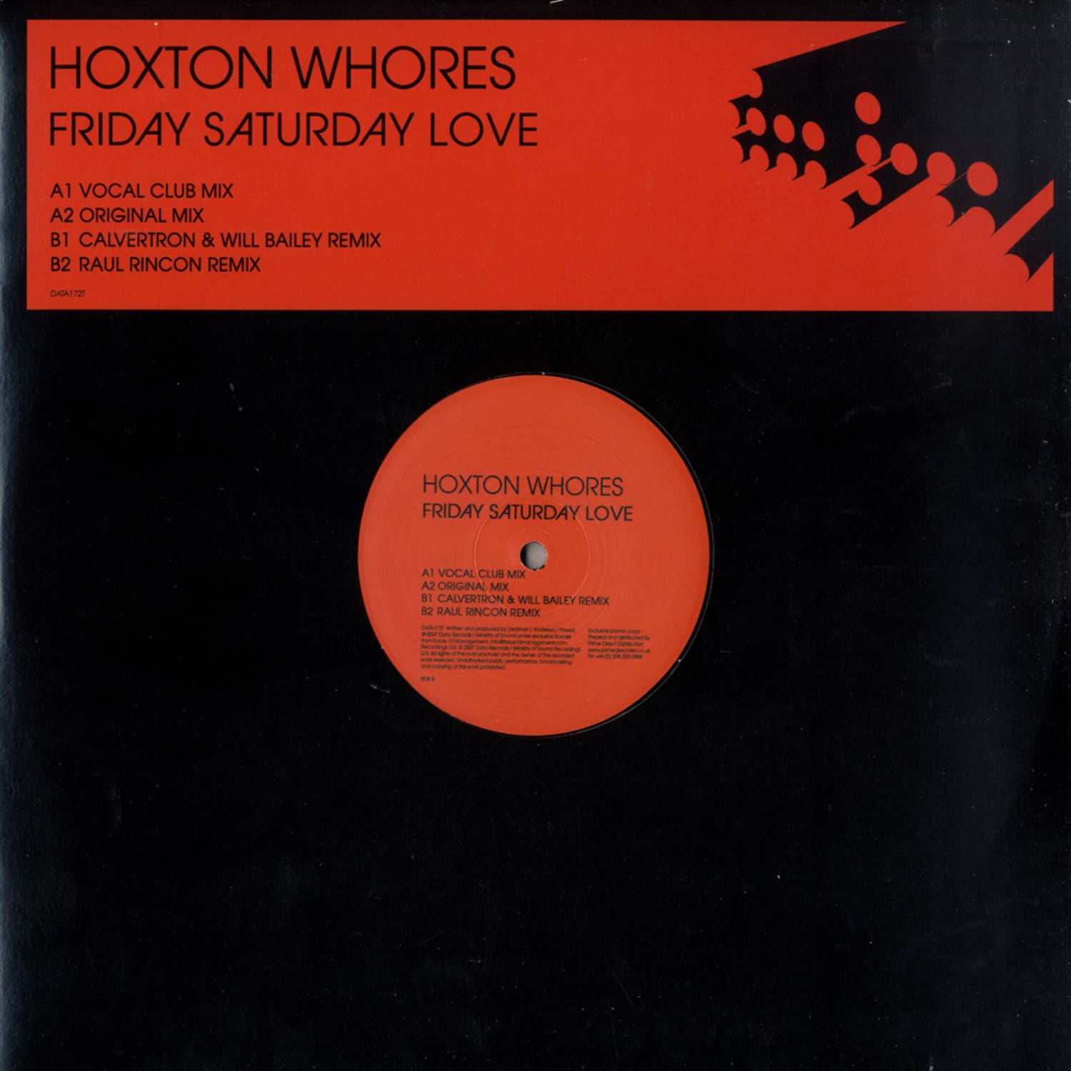 Hoxton Whores - FRIDAY SATURDAY LOVE