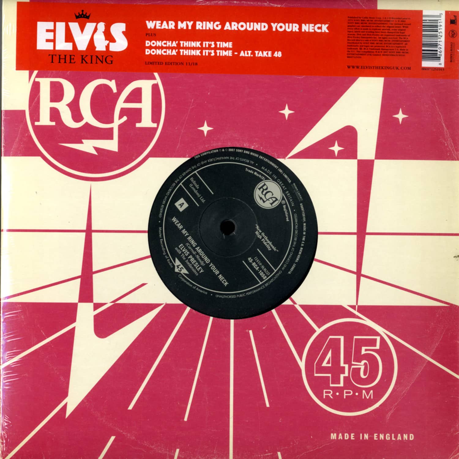 Elvis Presley - WEAR MY RING AROUND YOUR NECK 