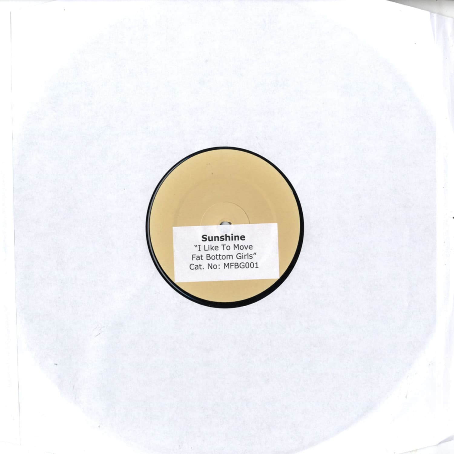 Sunshine - I LIKE TO MOVE FAT BOTTOM GIRLS