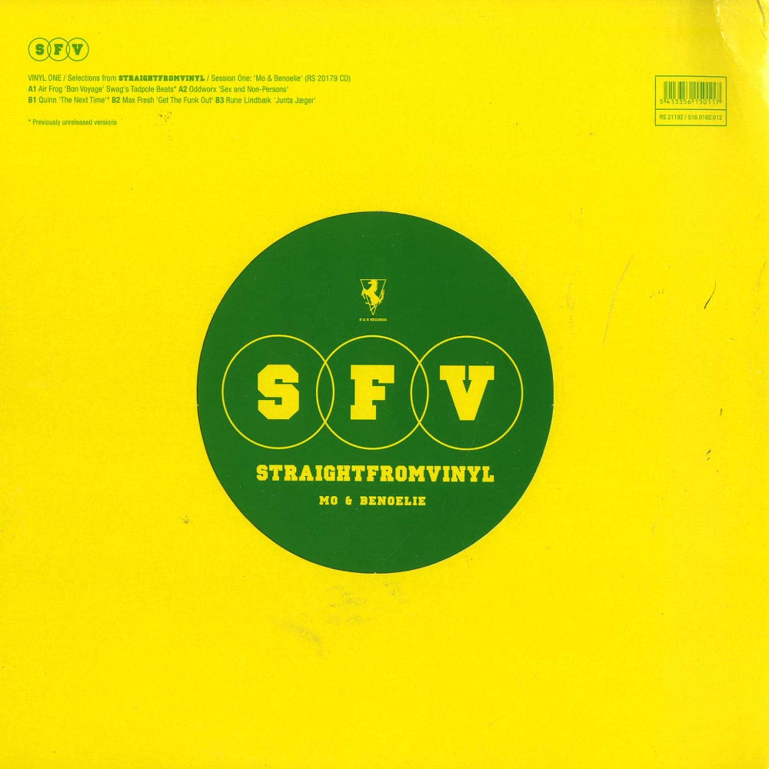 Various Artists - STRAIGHT FROM VINYL 