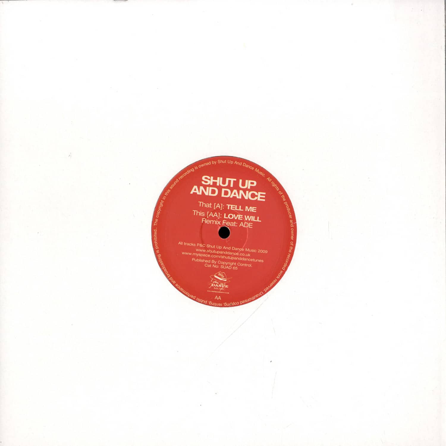 Shut Up & Dance - TELL ME / LOVE WILL
