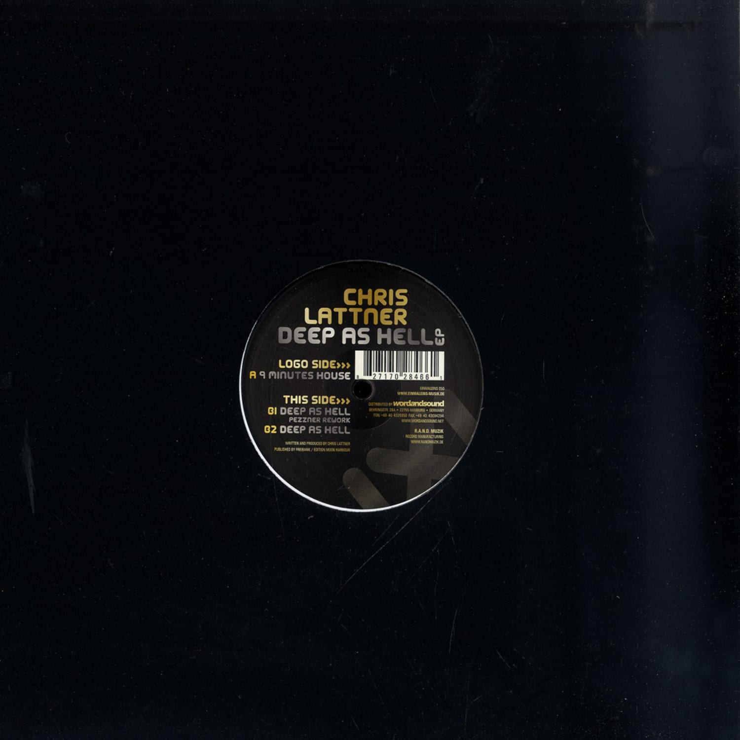 Chris Lattner - DEEP AS HELL EP / PEZZNER REWORK