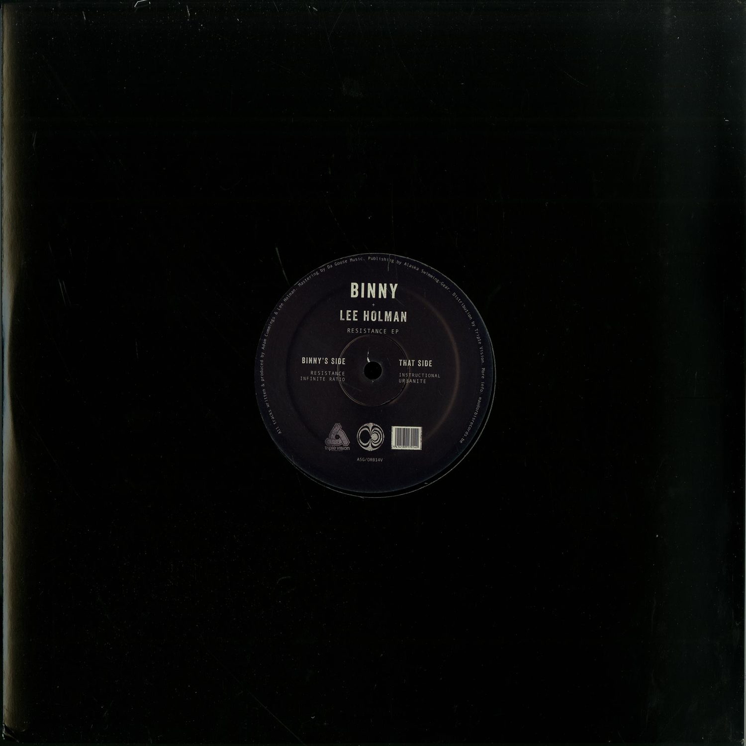 Binny / Lee Holman - RESISTANCE EP
