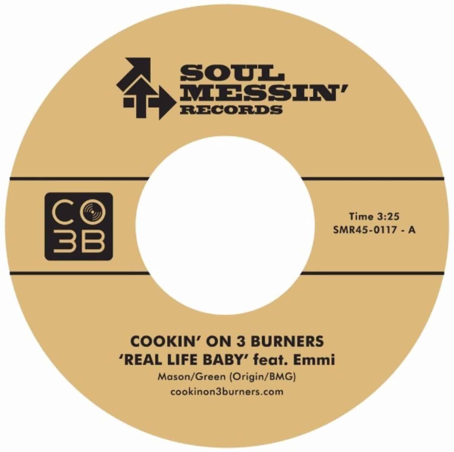 Cookin On 3 Burners - REAL LIFE BABY / ENTER SANDMAN 