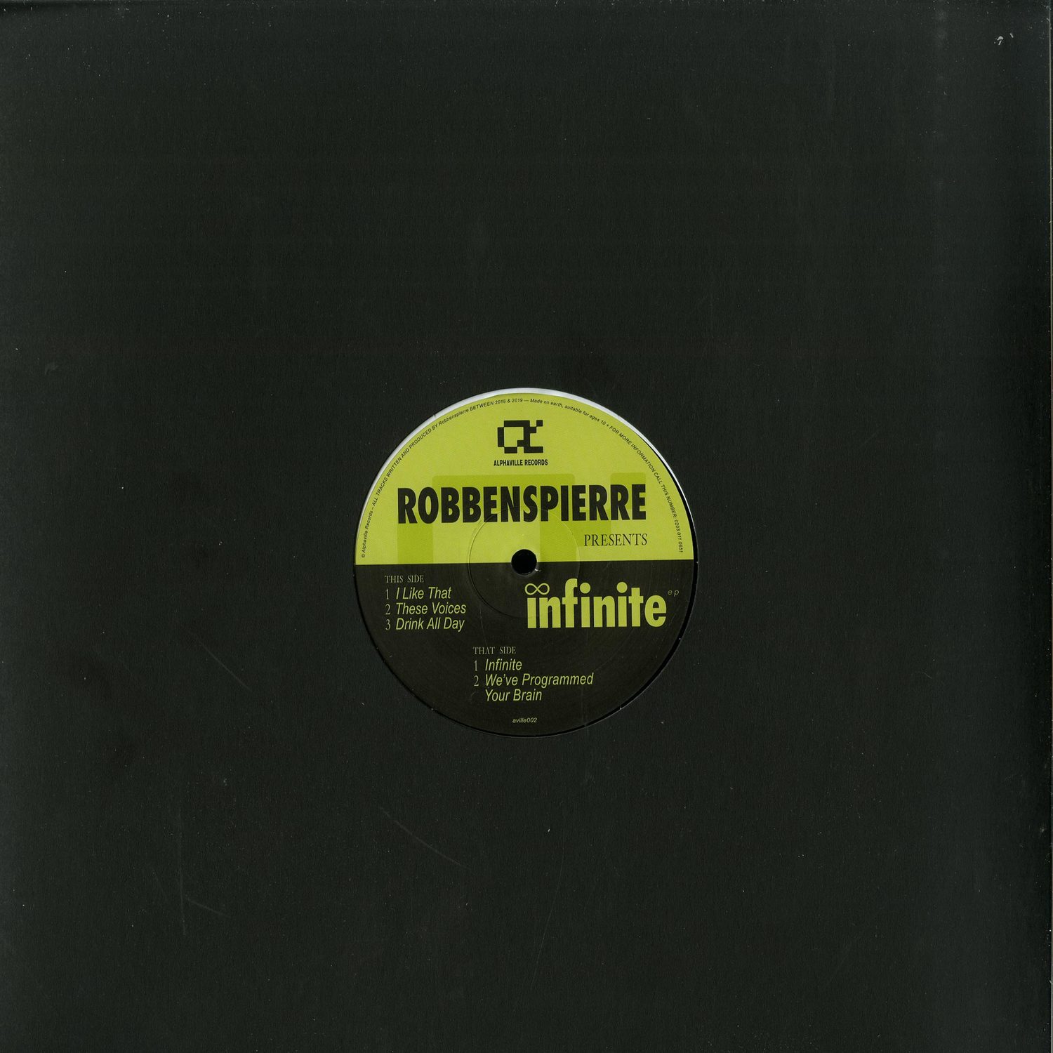 Robbenspierre - INFINITE EP