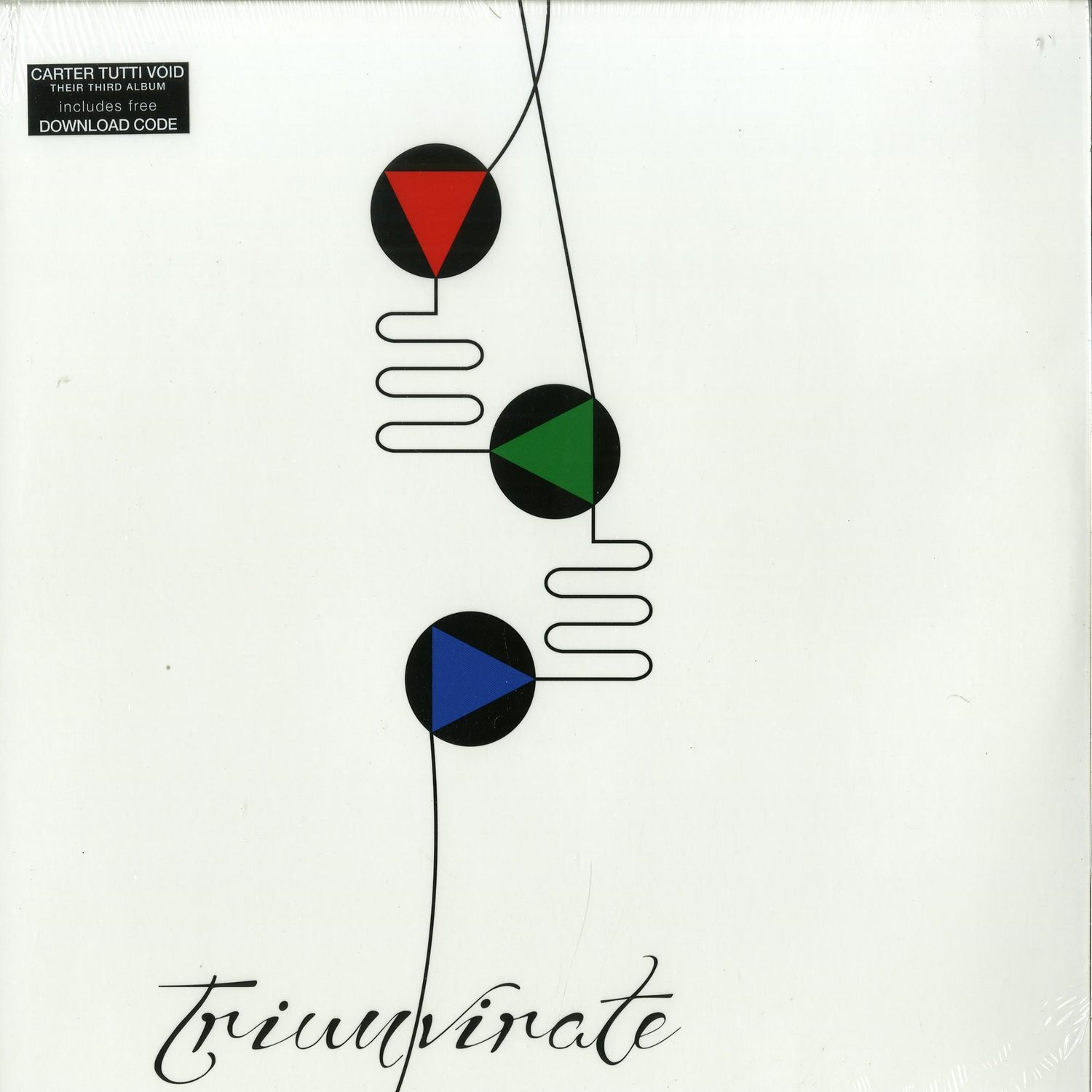 Carter Tutti Void - Triumvirate, Vinyl LP Carter Tutti Void - Triumvirate, Vinyl LP