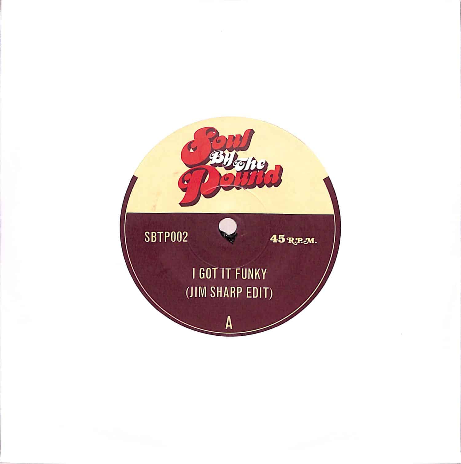 Jim Sharp - I GOT IT FUNKY / TRIPPIN OUT 