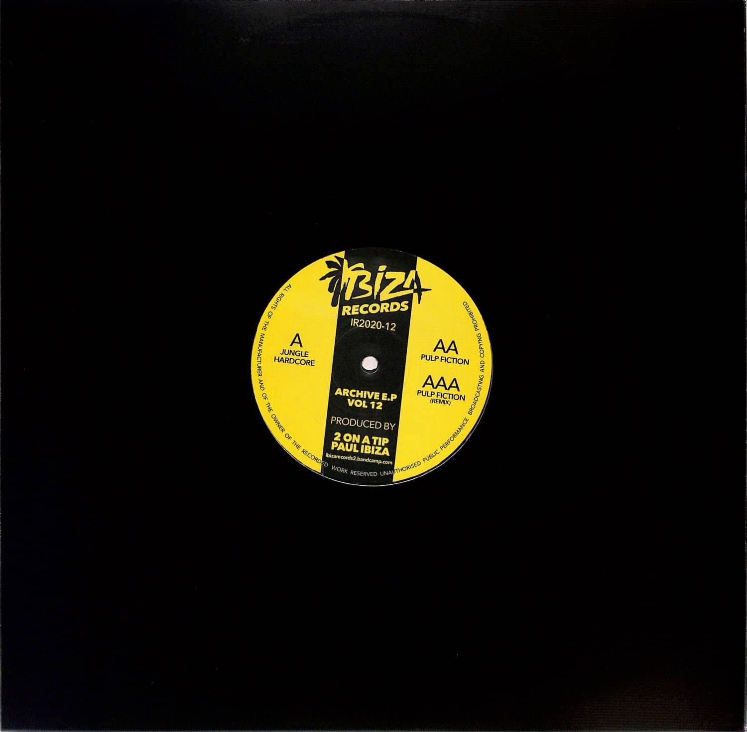 2 On A Tip / Paul Ibiza - ARCHIVES VOL12