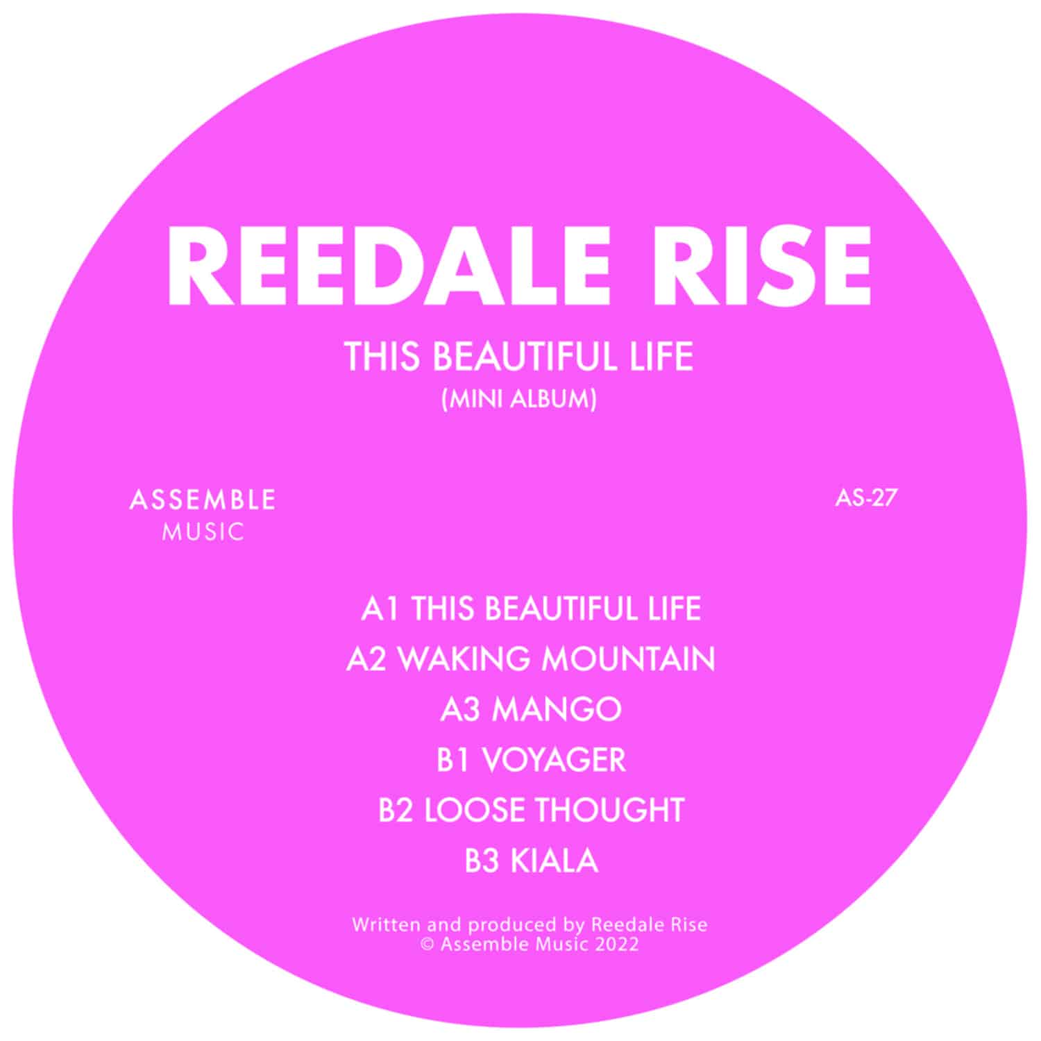 Reedale Rise - THIS BEAUTIFUL LIFE 