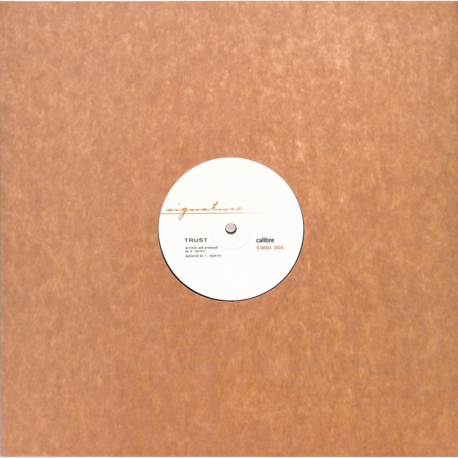 Calibre - TRUST / WAITING