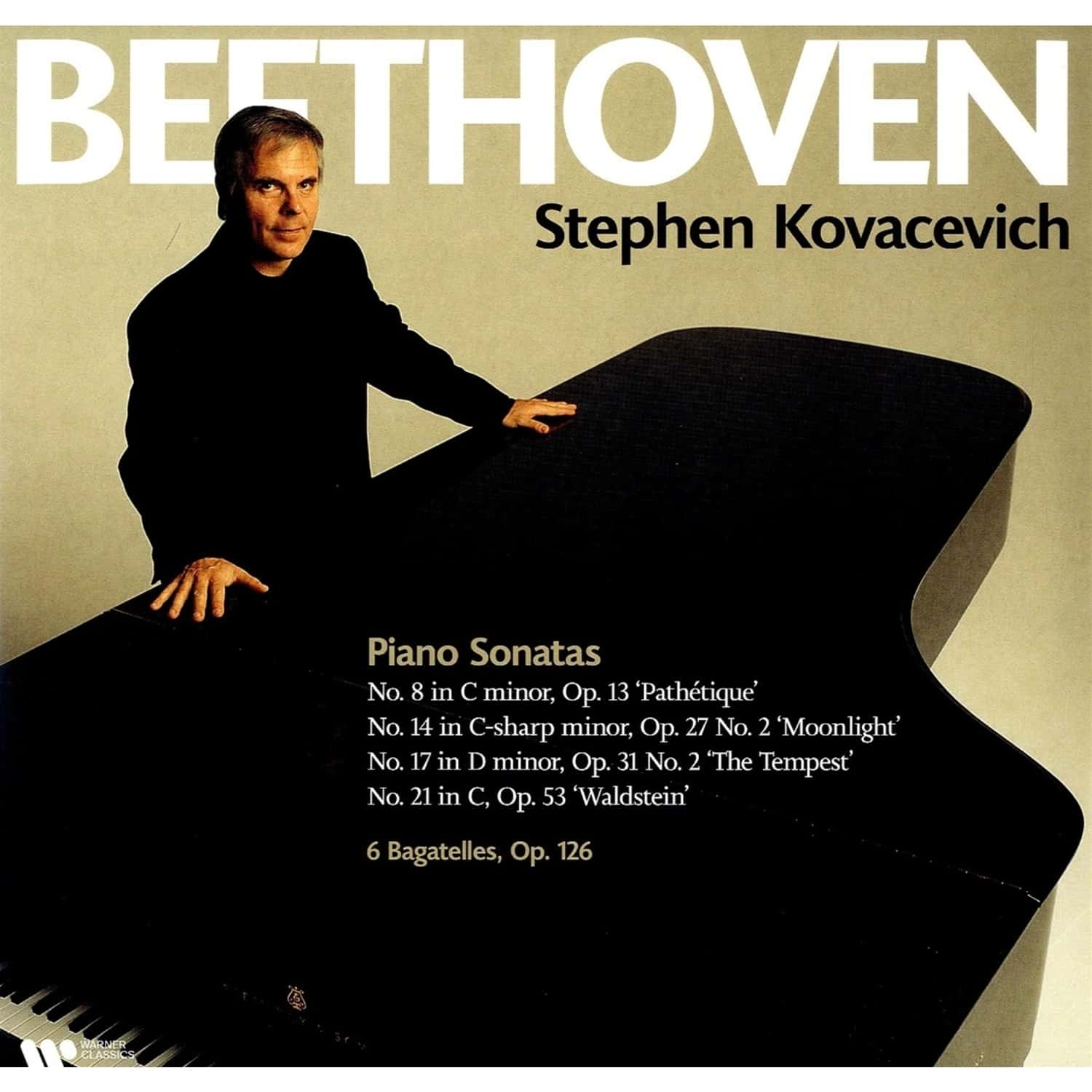 Stephen Bishop-Kovacevich / Ludwig van Beethoven - KLAVIERSONATEN 8.14.17 & 21 
