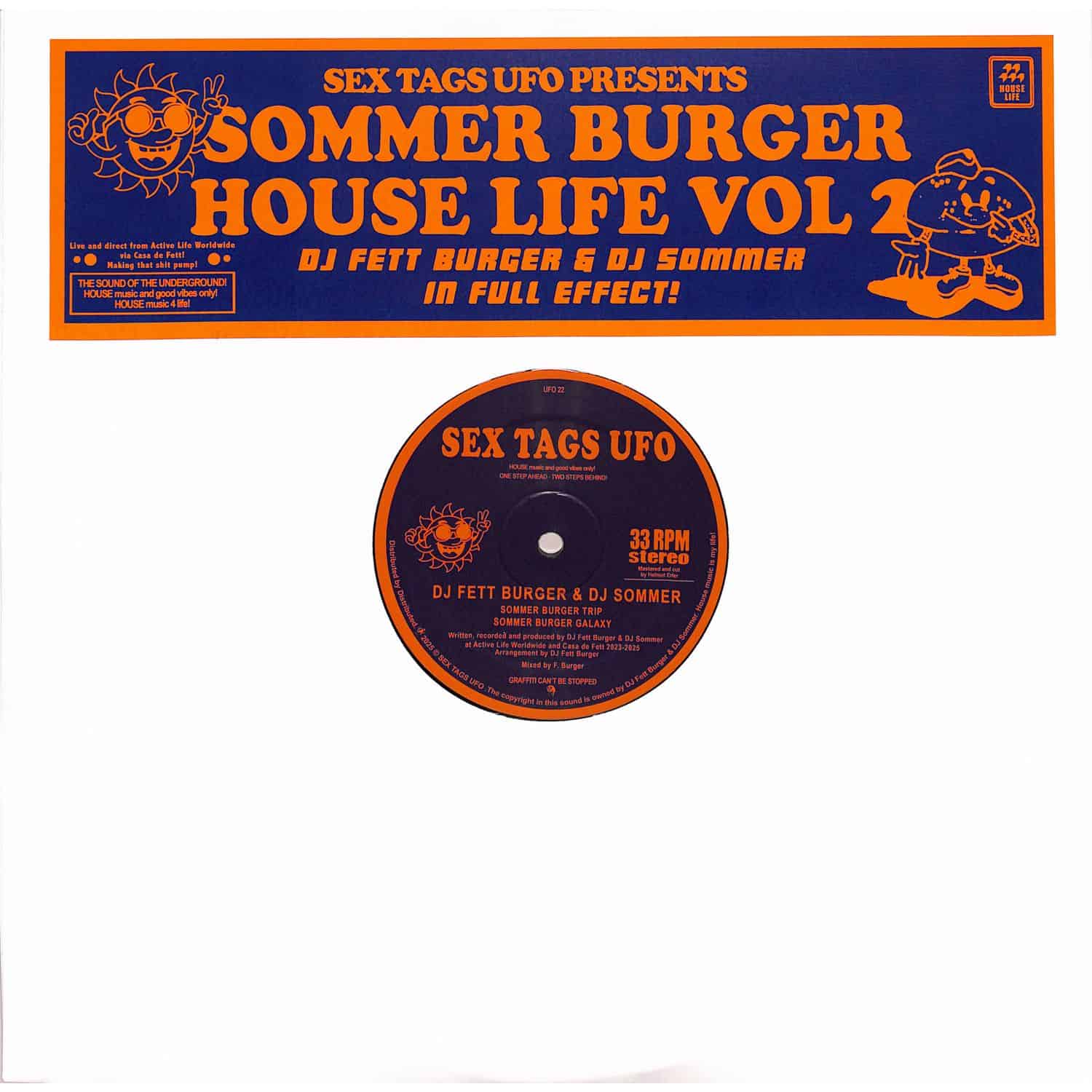 DJ Fett Burger & DJ Sommer - BURGER HOUSE VOL.2