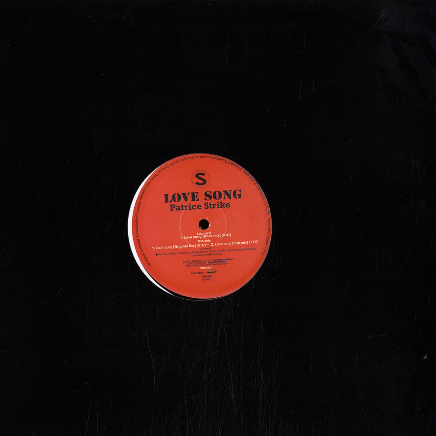 Patrice Strike - LOVE SONG