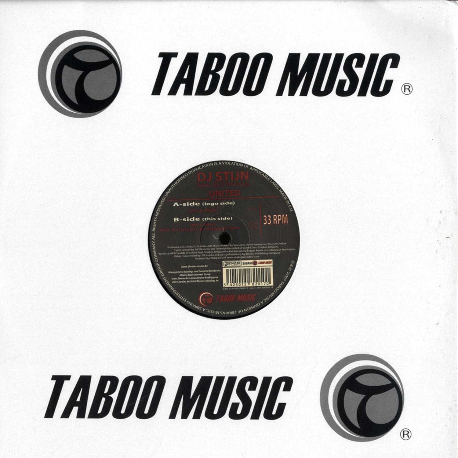 Dj Stijn Feat. Ali Tcheelab - UNITED