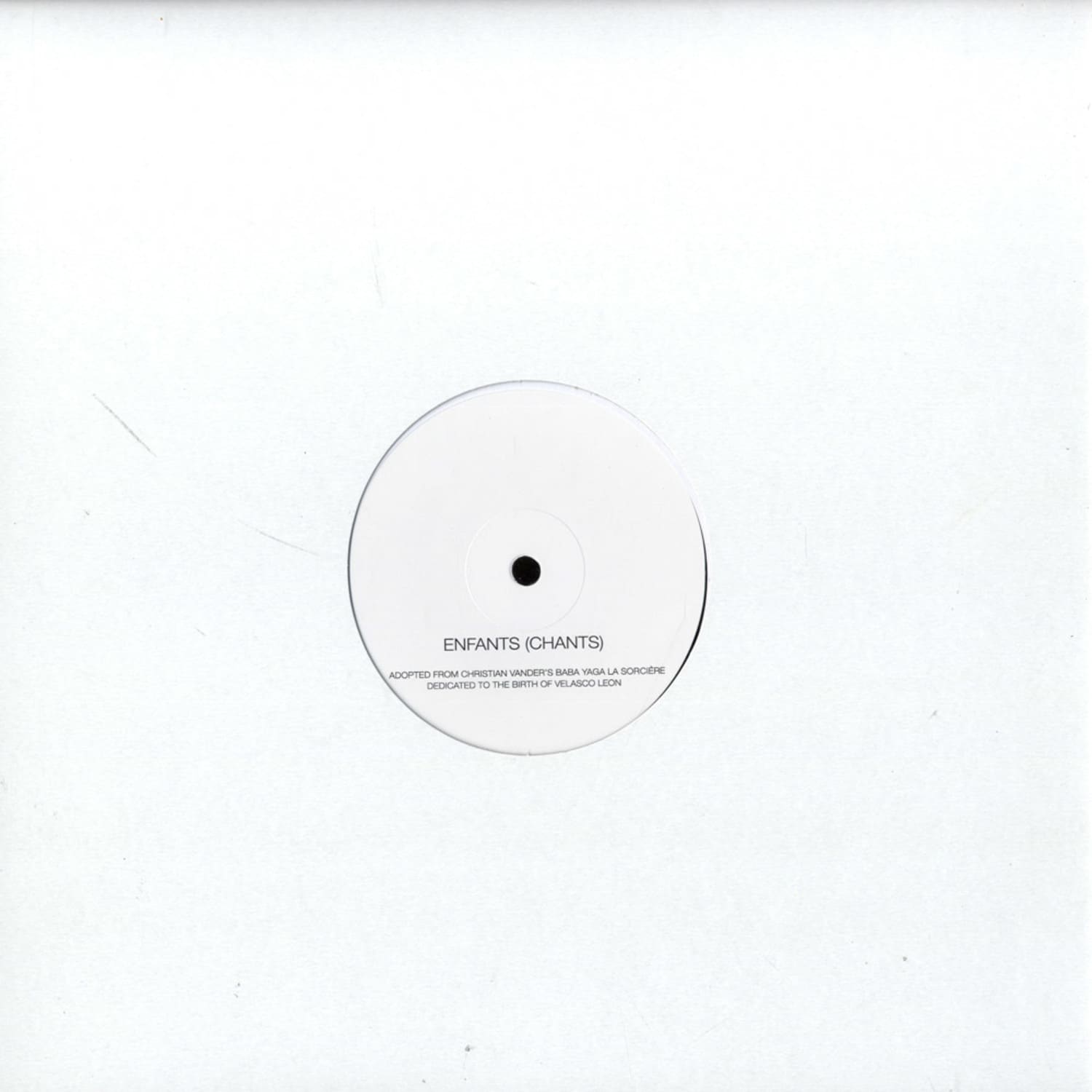 Ricardo Villalobos - ENFANTS