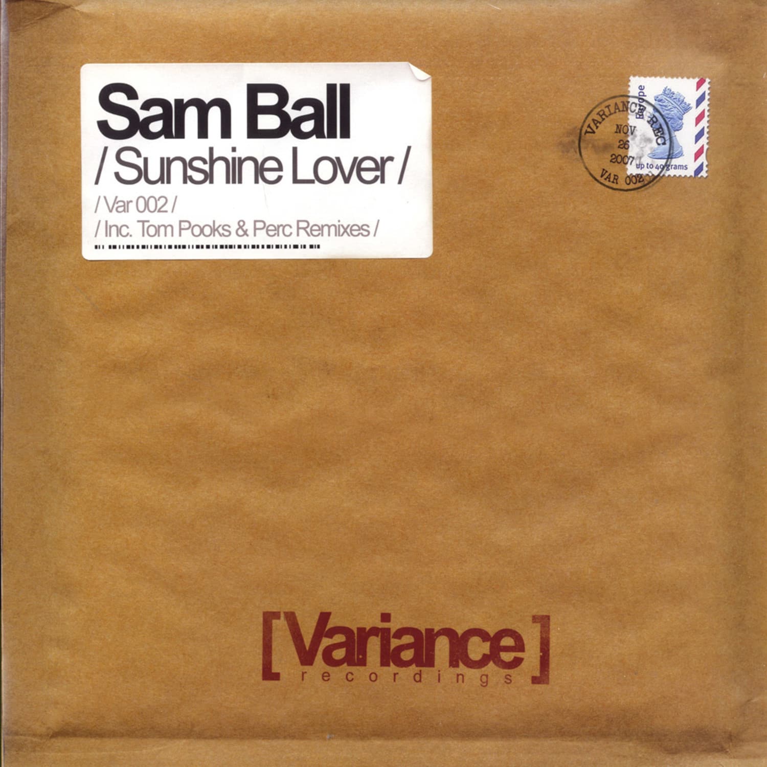 Sam Ball - SUNSHINE LOVER
