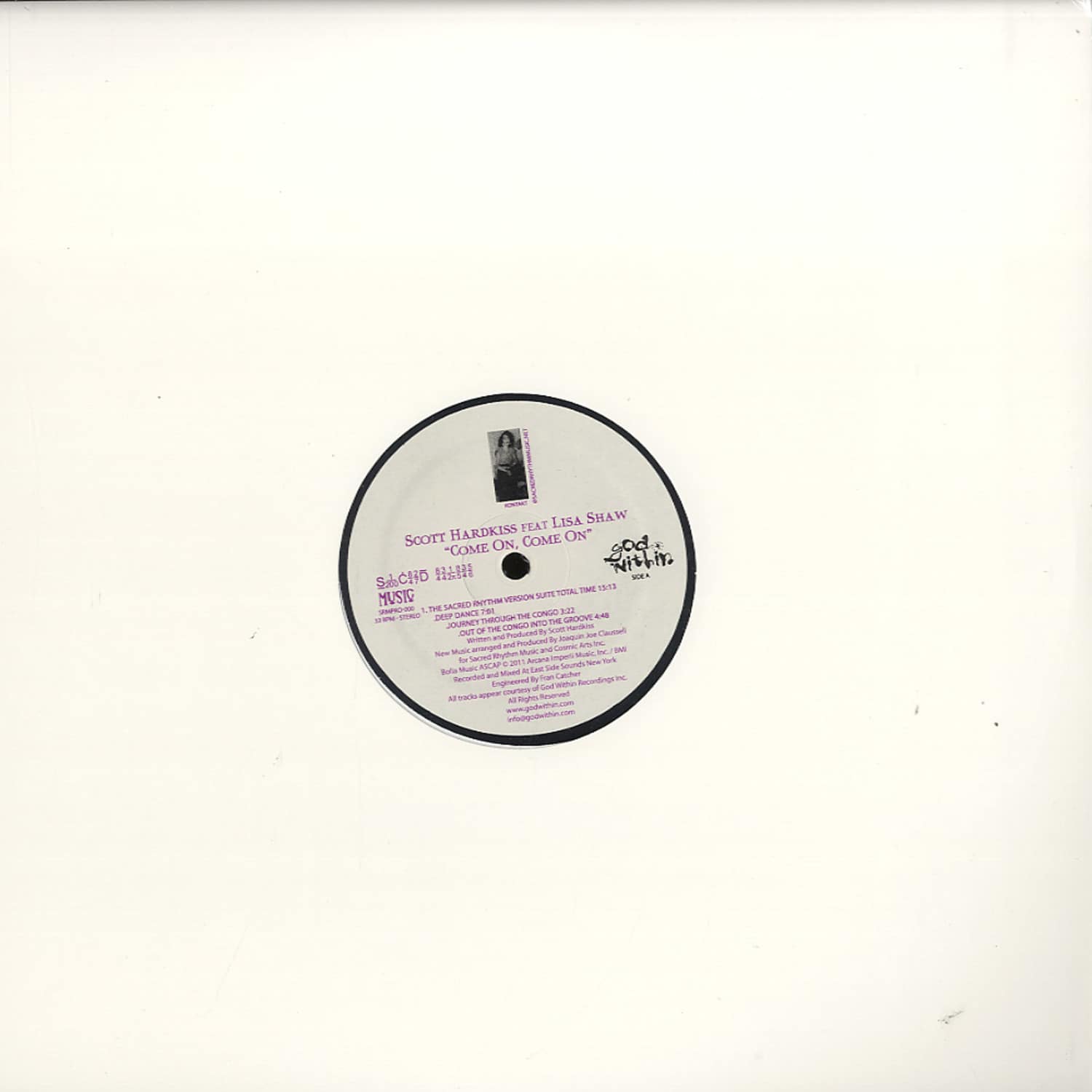 Scott Hardkiss Feat. Lisa Shaw - COME ON, COME ON