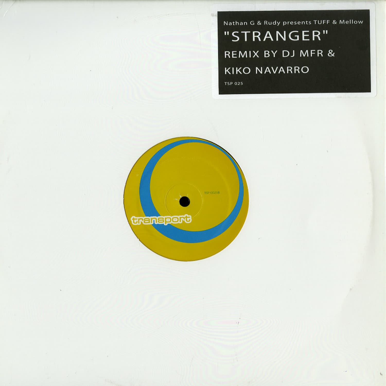 Nathan G & Rudy presents Tuff & Mellow - STRANGER