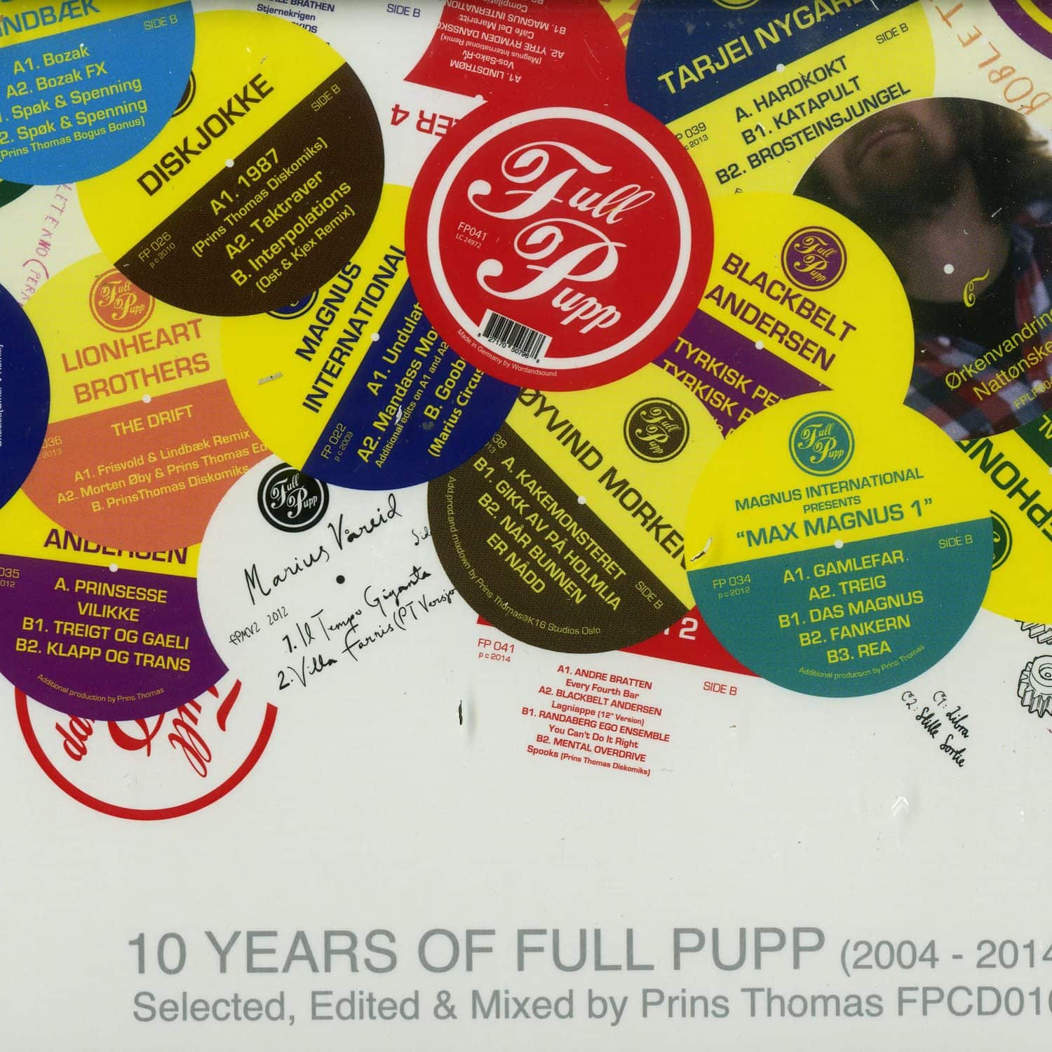 10 Years Of Full Pupp - SELECTED, EDITED, MIXED BY PRINS THOMAS 