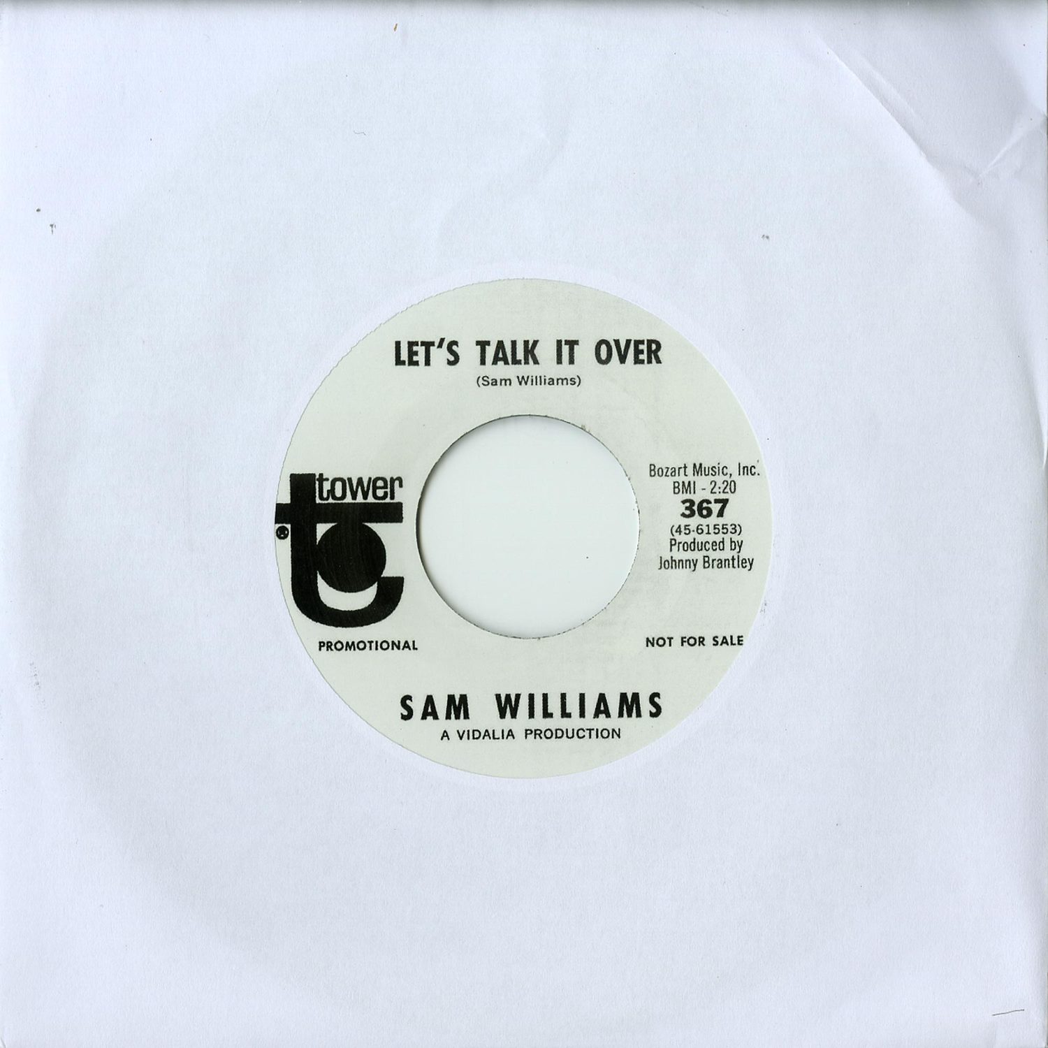 Sam Williams - LET S TALK IT OVER 