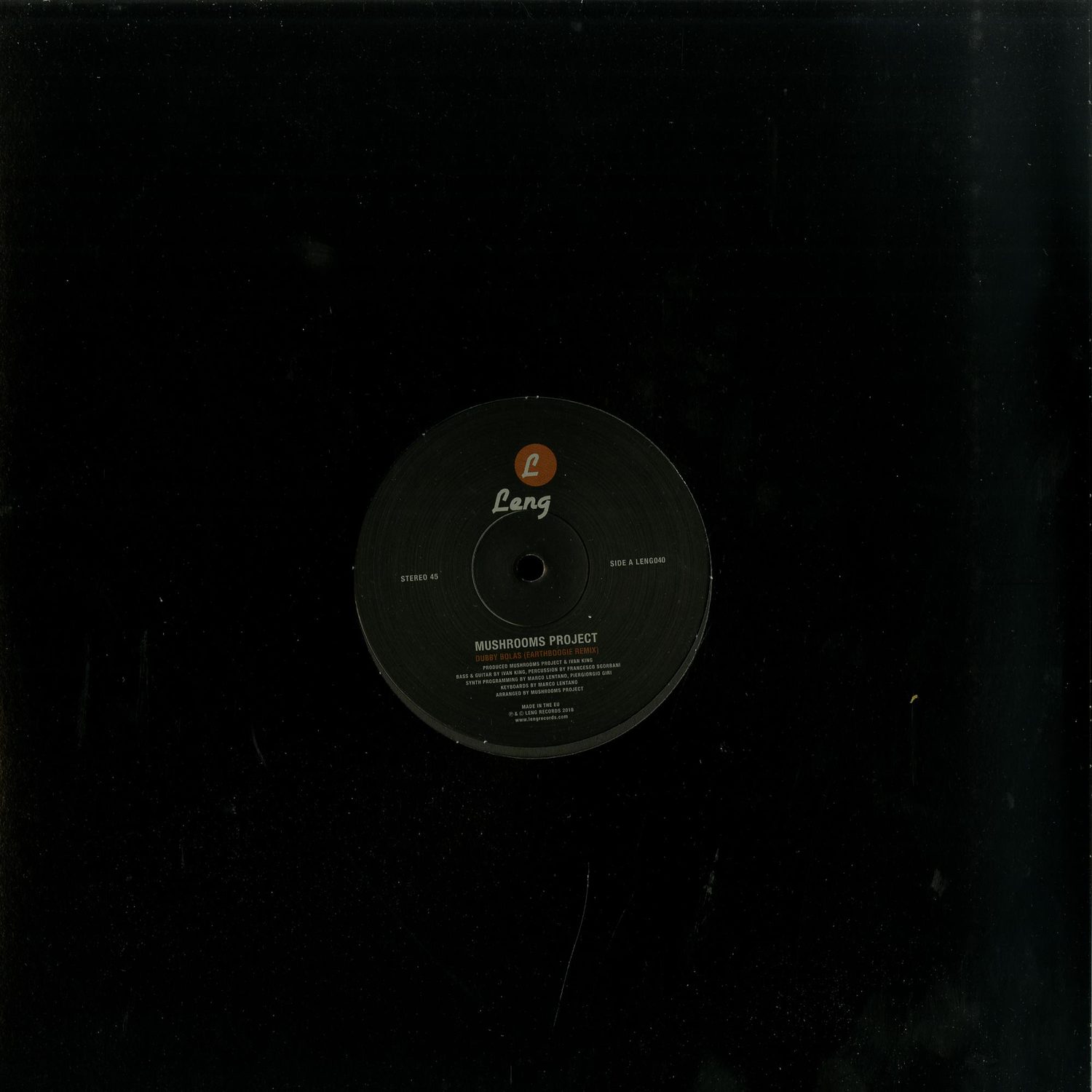 Earthboogie vs Mushrooms Project - RSD 2018 EP