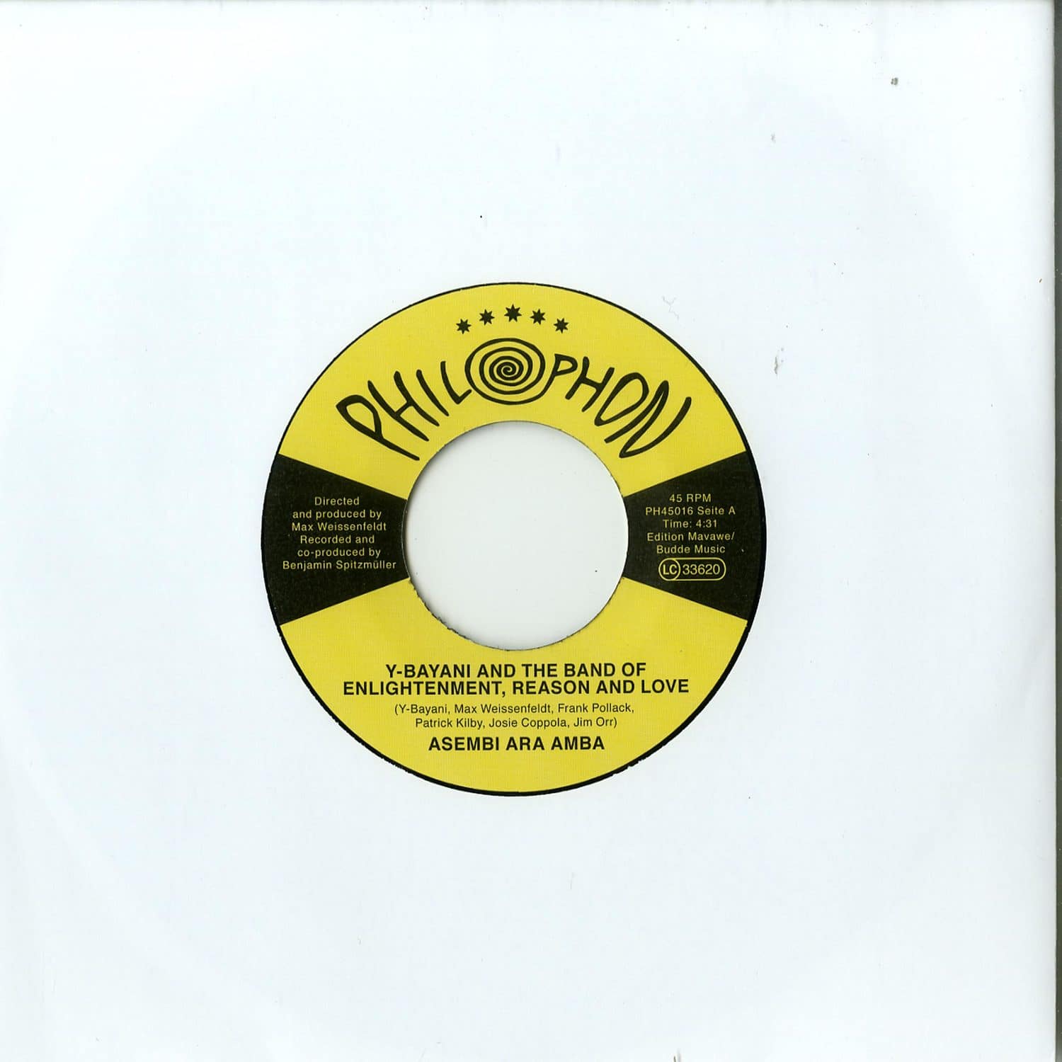 Y-Bayani & The Band of Enlightenment Reason and Love - ASEMBI ARA AMBA 