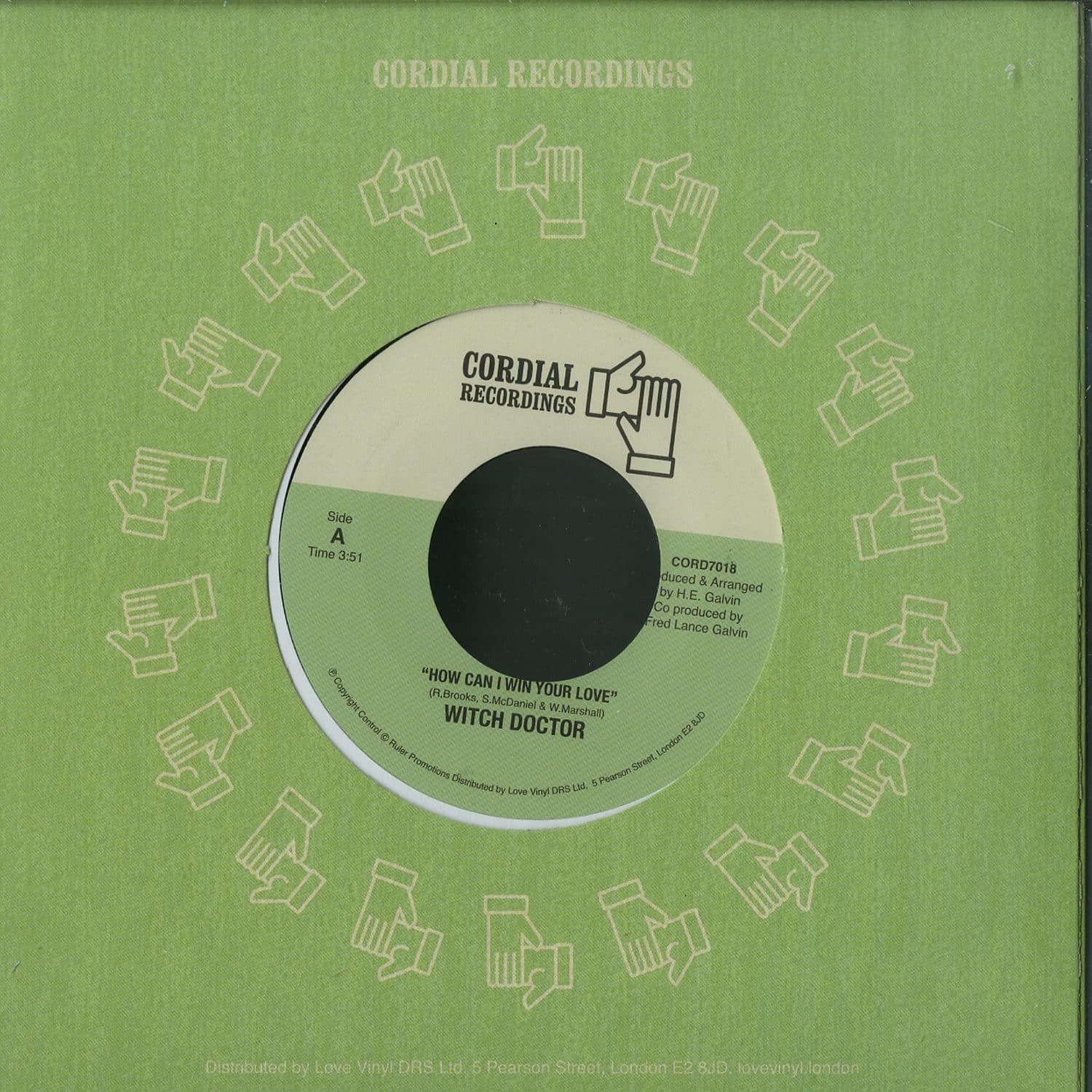 Witch Doctor - HOW CAN I WIN YOUR LOVE / ALL I KNOW, I LOVE YOU 