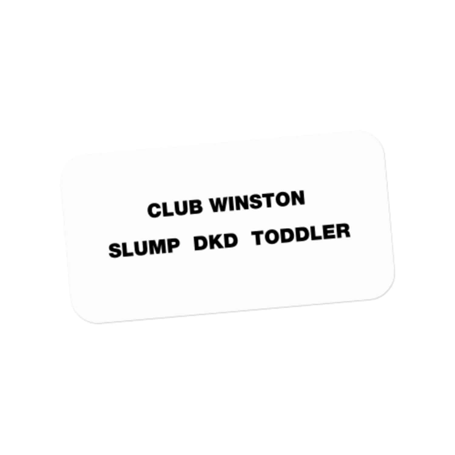 Club Winston - SLUMP DKD TODDLER
