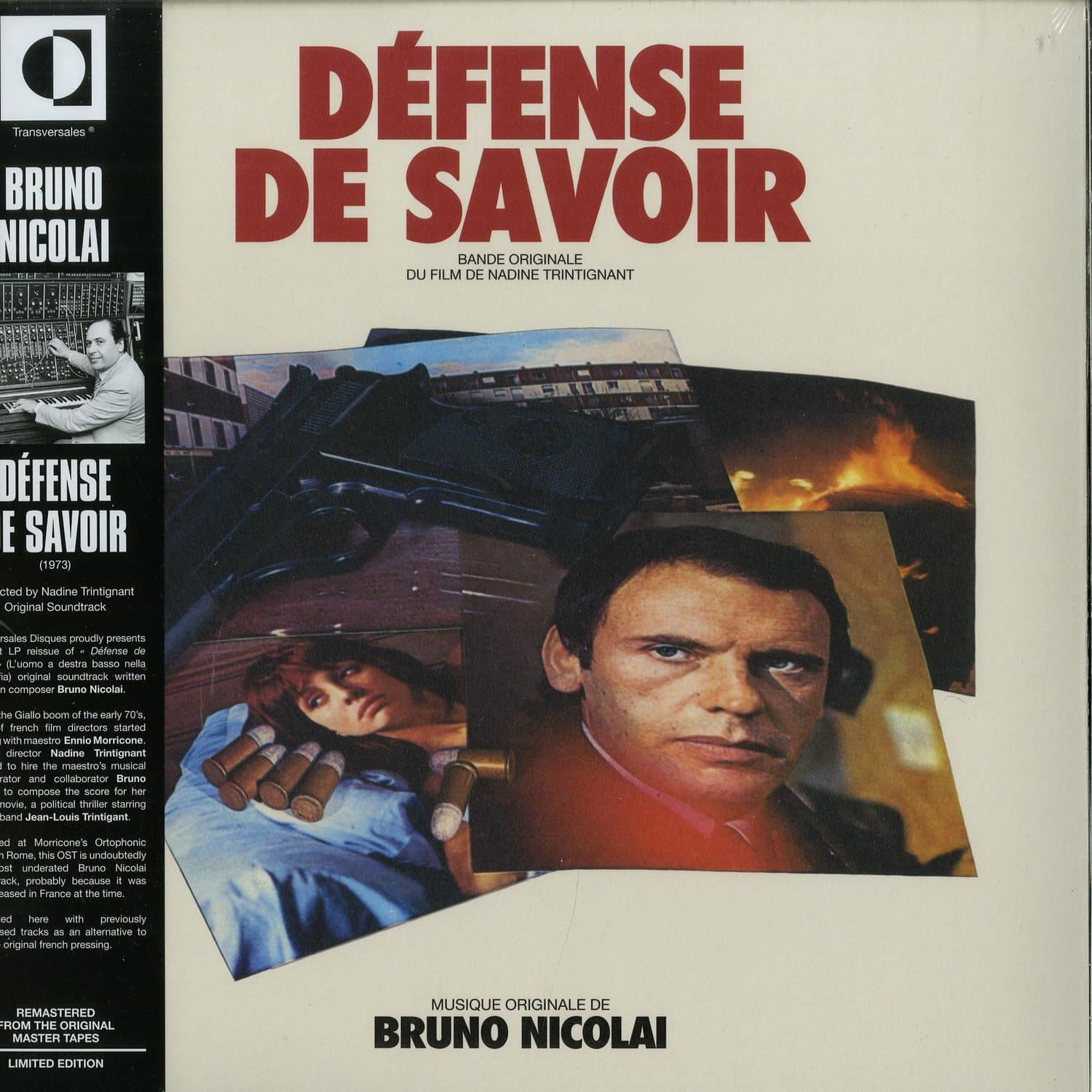 Bruno Nicolai - DEFENSE DE SAVOIR 