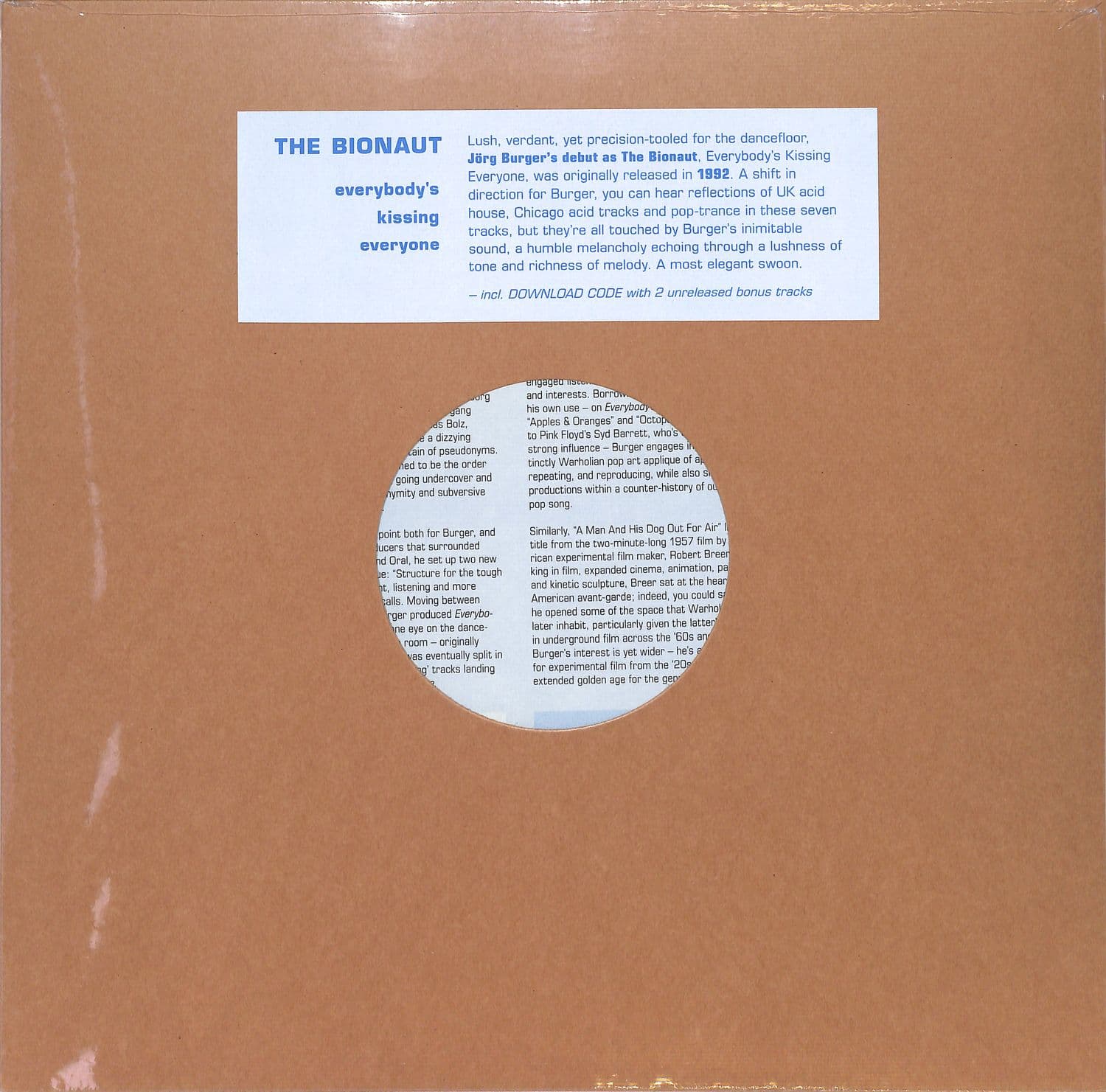 The Bionaut - EVERYBODYS KISSING EVERYONE 