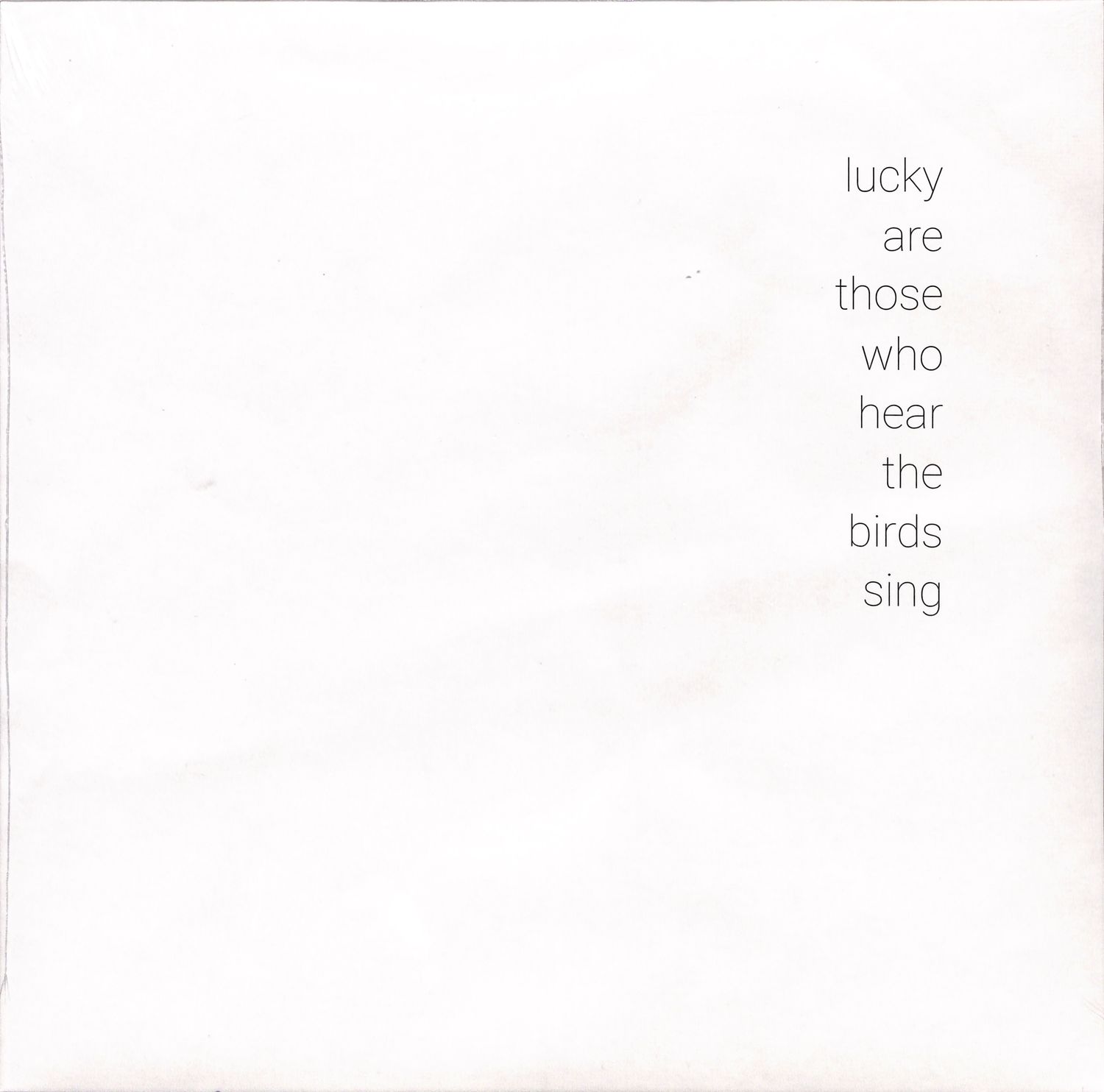 Various Artists - LUCKY ARE THOSE WHO HEAR THE BIRDS SING 